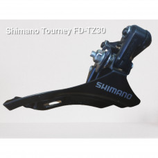 Передний переключатель Shimano Tourney FD-TZ30 верхняя тяга